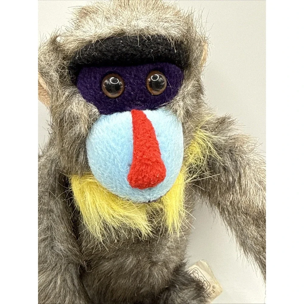 Fiesta‎ SOFT LONG LEGGED GRAY MANDRILL MONKEY 12